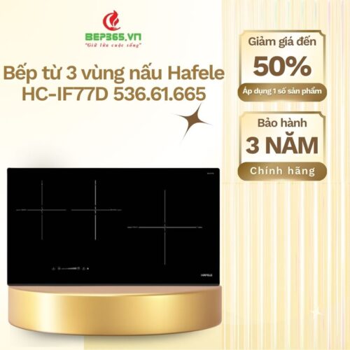 Bếp từ 3 vùng nấu Hafele HC-IF77D 536.61.665