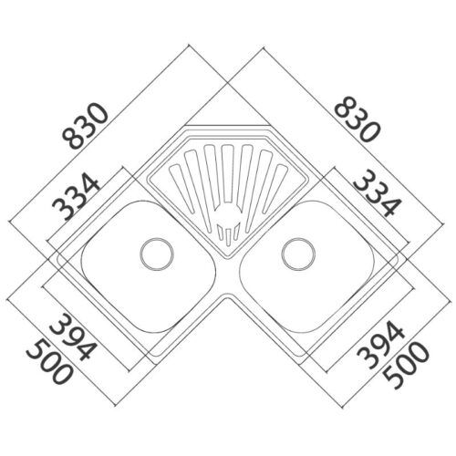 Chậu DUDOFF London Magic S02-A1(S02-AS1M)