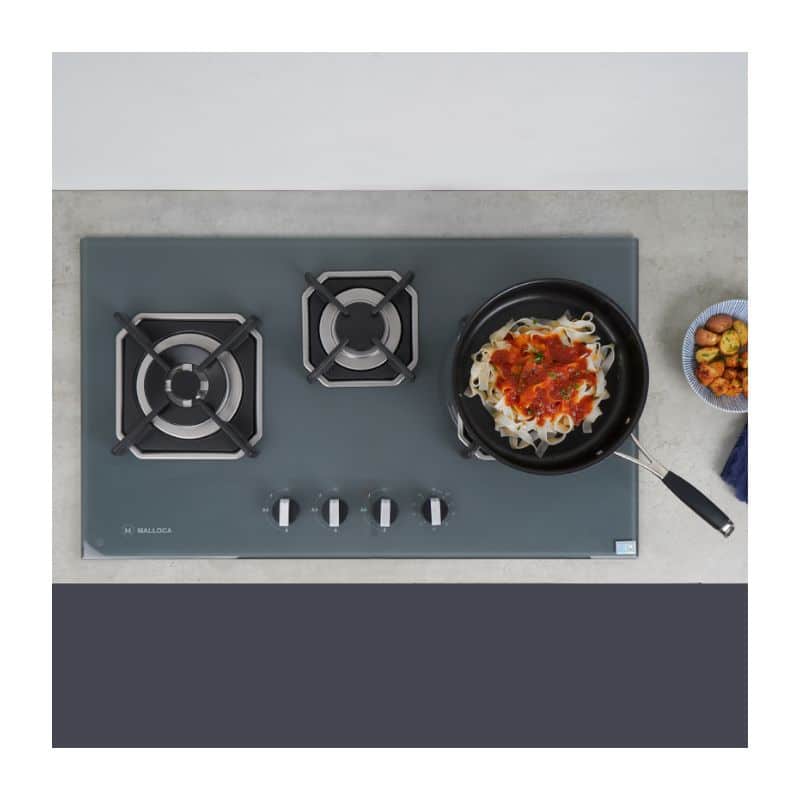 Ảnh thực tế bếp gas Malloca AS 9603DG Ảnh thực tế bếp gas Malloca AS 9603DG