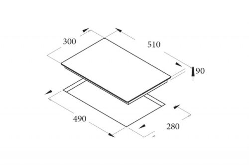 Bếp gas âm Cata LCI 302 BK 3 bep gas am cata lci 302 bk 2