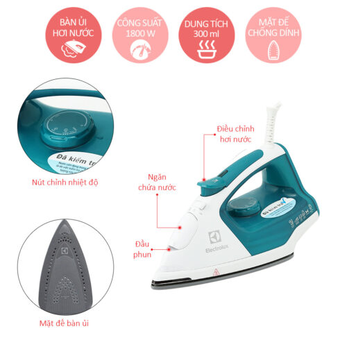 Bàn ủi hơi nước Electrolux ESI5126 6 electrolux esi5126 2