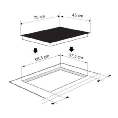 Kích thước Bếp cảm ứng từ Munchen GM 8226