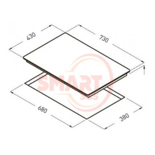 BẾP ĐÔI SMARAGD SI2-2868 +