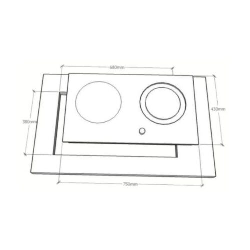 Bếp hỗn hợp 1 từ - 1 gas Sevilla SV-01GT
