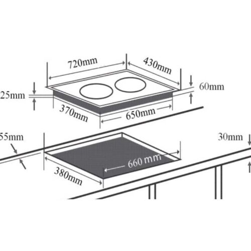 kich thuoc bep tu chefs eh dih220