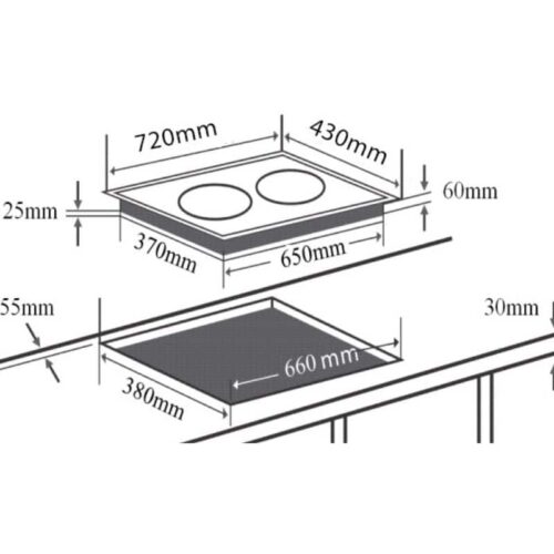 kich thuoc bep tu doi chefs eh dih206