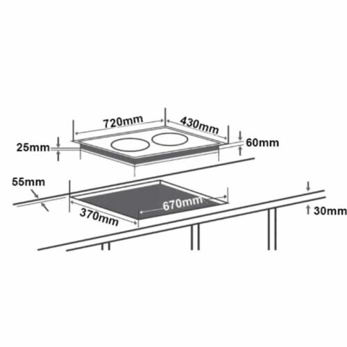 kich thuoc bep tu doi chefs eh dih328