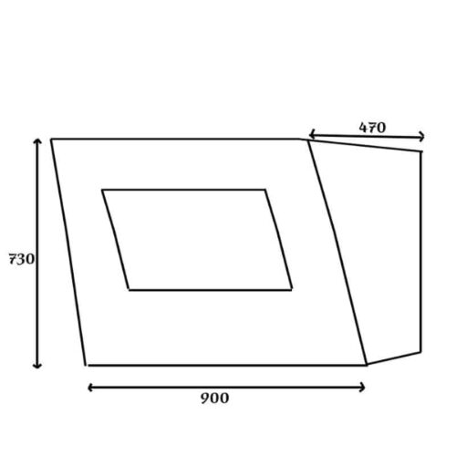 Kích thước của Máy hút mùi Chefs EH-R705E9