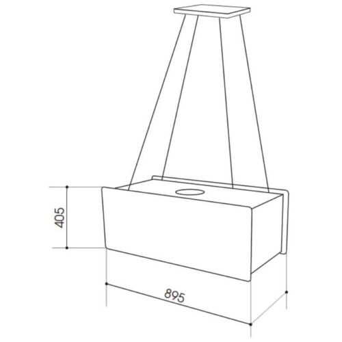 Kích thước của Máy Hút Mùi SPELIER SP - 190