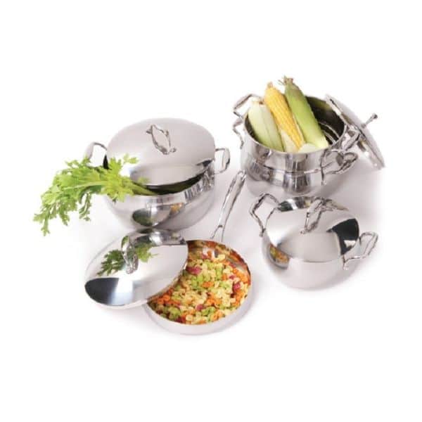 Bộ nồi Inox Malloca ST1119 Bộ nồi Inox Malloca ST1119