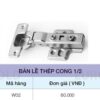 Bản lề thép cong 1/2 Eurogold W02 2 Bản lề thép cong 1/2 Eurogold W02
