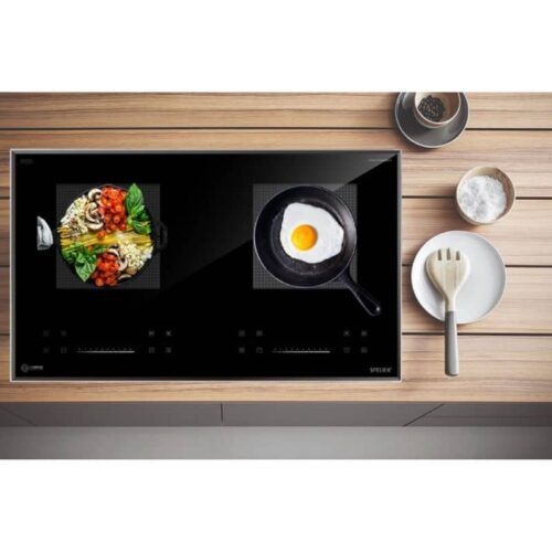 Ảnh thực tế Bếp từ đôi Spelier SPE IC 1188 EG