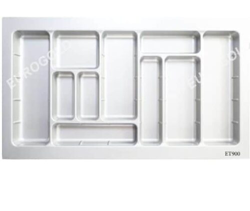 Khay chia thìa dĩa nhựa cao cấp Eurogold ETW900