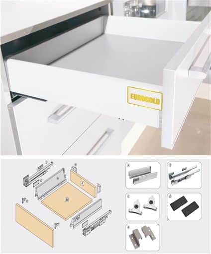 ray hộp giảm chấn Eurogold EUSE1500 ray hộp giảm chấn Eurogold EUSE1500