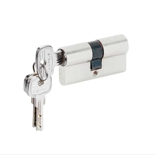 Ruột khóa 2 đầu chìa 65mm Hafele 489.56.000 Ruột khóa 2 đầu chìa 65mm Hafele 489.56.000