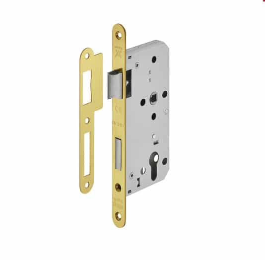 Thân khóa lưỡi gà chốt chết C/C 85mm Hafele 911.02.069 Thân khóa lưỡi gà chốt chết C/C 85mm Hafele 911.02.069