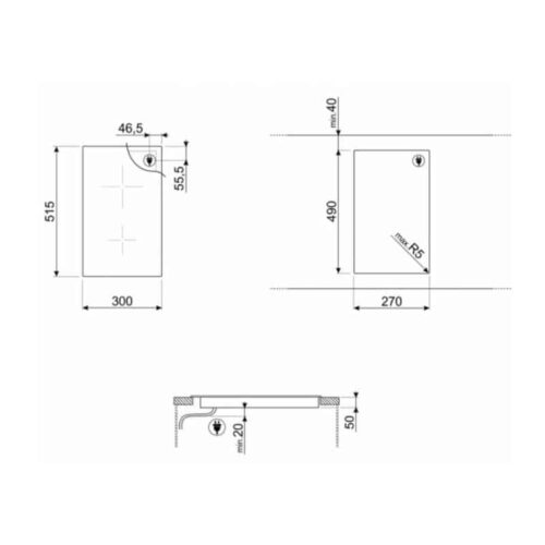 bep tu smeg si5322b 536 04 200 2