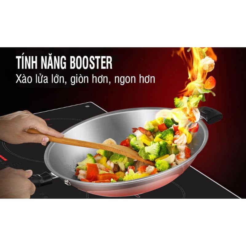 Tính năng gia nhiệt nhanh của bếp từ Eurosun EU-T396PRO Tính năng gia nhiệt nhanh của bếp từ Eurosun EU-T396PRO