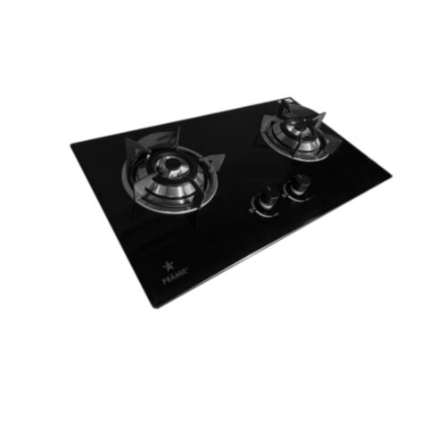 Ảnh thực tế bếp gas đôi Pramie PRMY-GS210 lắp âm