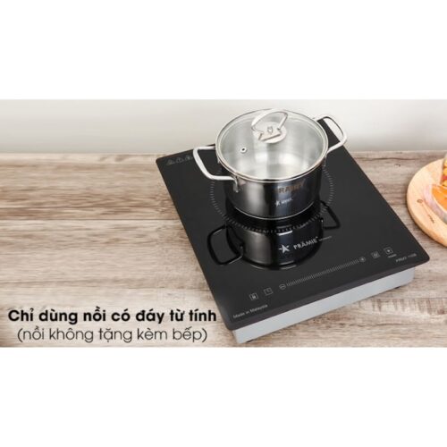 Ảnh thực tế bếp từ mini Pramie PRMY-1108