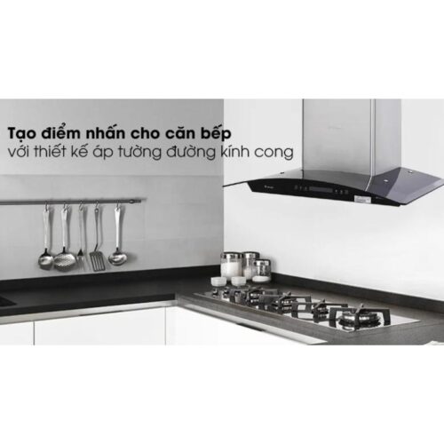 Ảnh thực tế máy hút mùi áp tường tuần hoàn Pramie AC17-700 Air