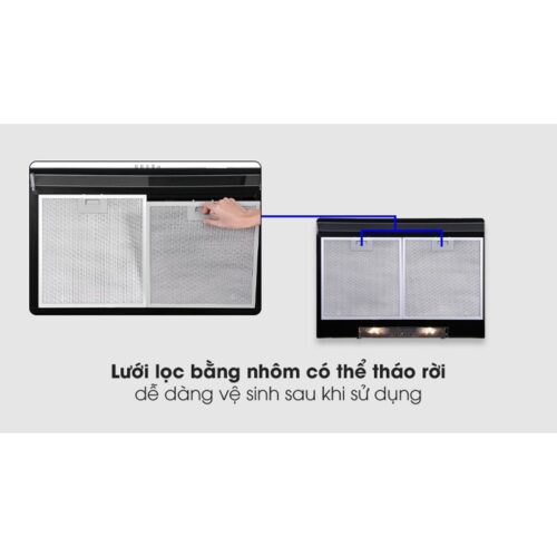 Máy hút mùi âm tủ tuần hoàn Pramie ALH-700 4 Tấm lọc máy hút mùi âm tủ tuần hoàn Pramie ALH-700