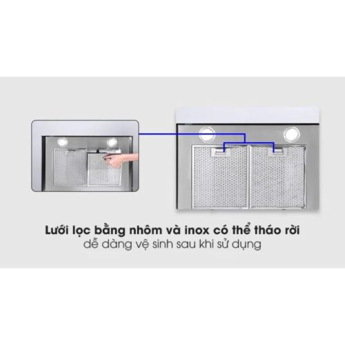 Tấm lọc máy hút mùi áp tường tuần hoàn Pramie AC17-700 Air
