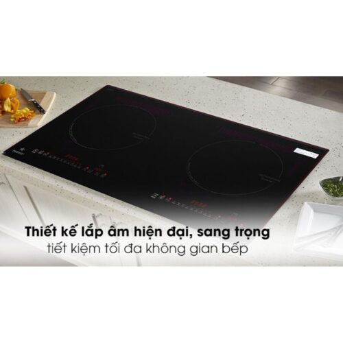 Thiết kế bếp từ đôi Pramie PRMY-2205 lắp âm