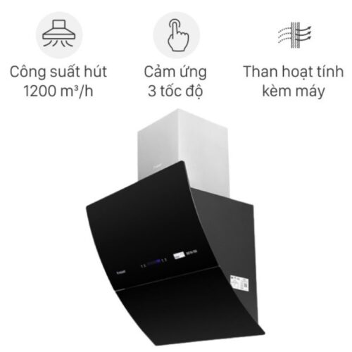 Máy hút mùi áp tường tuần hoàn Pramie DE19-700 Air 3 Tính năng máy hút mùi áp tường tuần hoàn Pramie DE19-700 Air