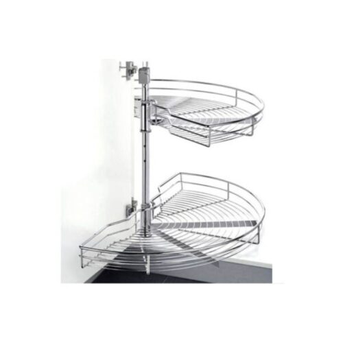 Hình ảnh thực tế mâm xoay inox nan tròn Eurogold TR180C