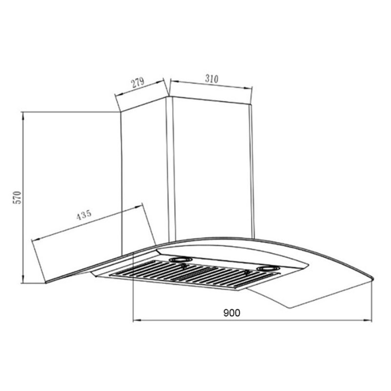 19850 kich thuoc may hut mui ap tuong binova bi 1800sh 90