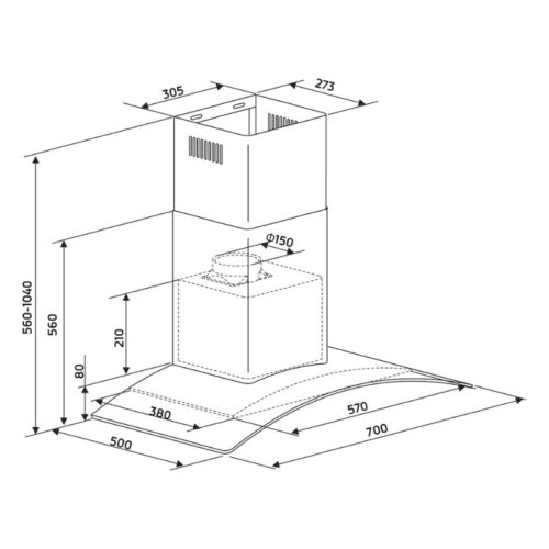 kich thuoc may hut mui ap tuong binova bi 77 gt 07
