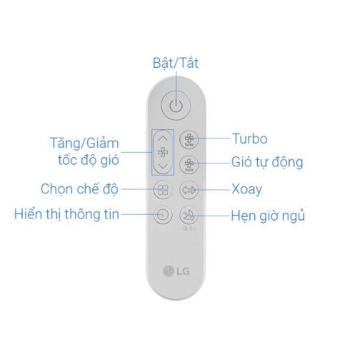 Máy lọc không khí PuriCare AeroTower Hit LG FS15GPBK0.ABAE 5 dieu khien may loc khong khi puricare aerotower hit lg fs15gpbk0 abae