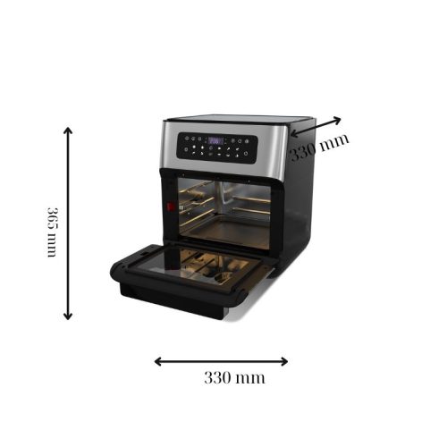 Kích thước nồi chiên không dầu Hawonkoo AFH-101-TL