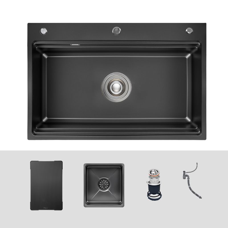 Ảnh chậu rửa bát 1 hố Kluger KWF8161FB-S76 Plus Ảnh chậu rửa bát 1 hố Kluger KWF8161FB-S76 Plus