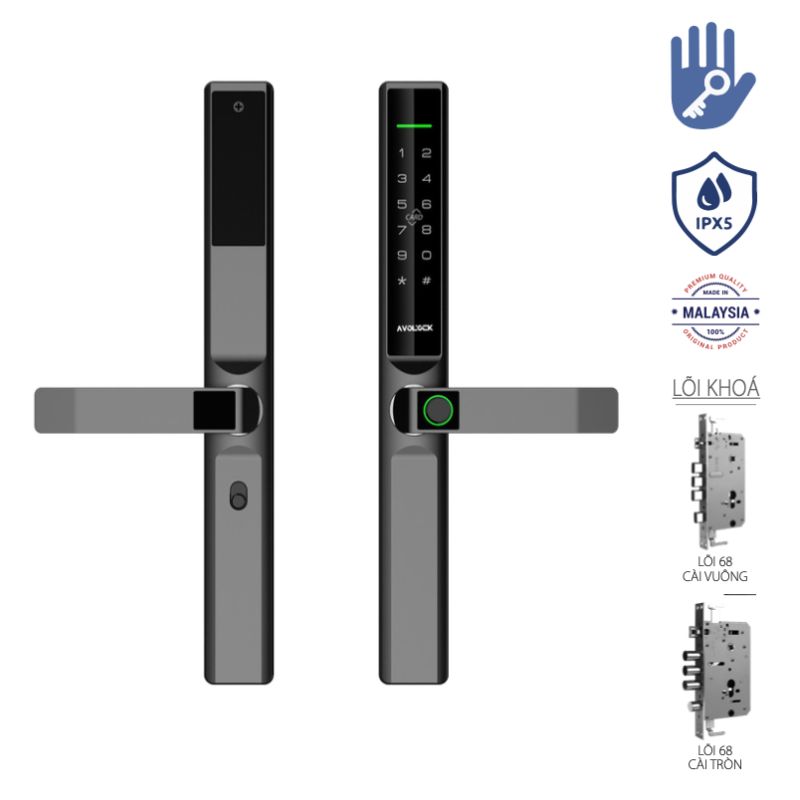 Ảnh khóa thông minh Avolock AN-395-B Ảnh khóa thông minh Avolock AN-395-B