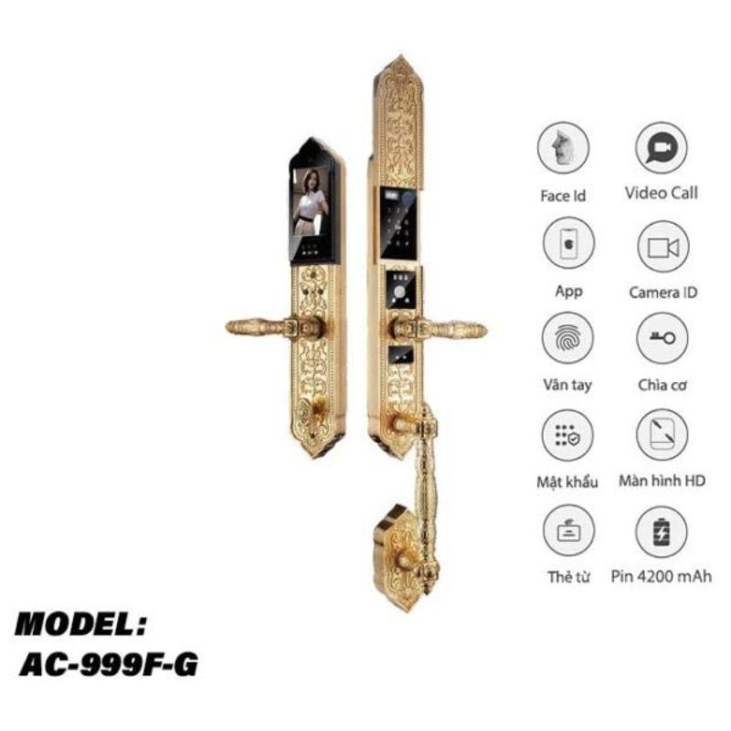Khóa thông minh Avolock AC-999F-G Khóa thông minh Avolock AC-999F-G