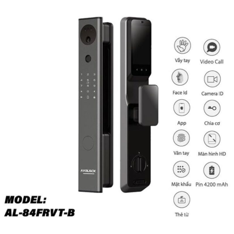 Khóa thông minh Avolock AL-84FRVT-B Khóa thông minh Avolock AL-84FRVT-B