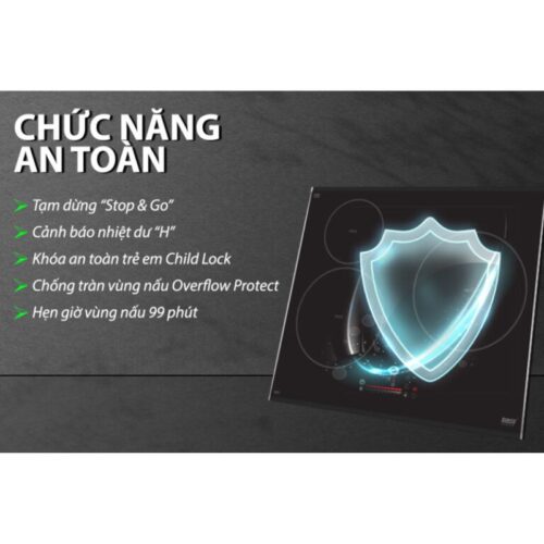 Ảnh bếp từ Lorca 3 vùng nấu LCI 306 PLus lắp âm