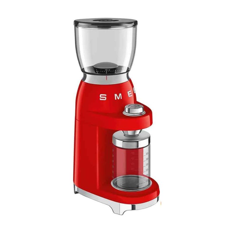 Ảnh máy xay cafe Smeg CGF01RDEU Ảnh máy xay cafe Smeg CGF01RDEU