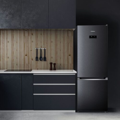 anh thuc te tu lanh 2 canh 323 lit hitachi b340egv1