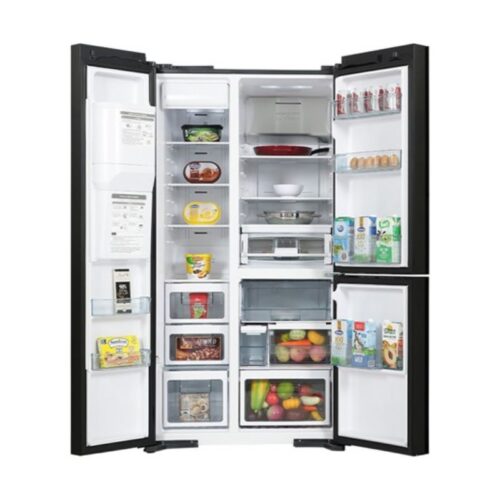 anh tu lanh 3 canh side by side 569 lit hitachi mx800gvgv0 gbk