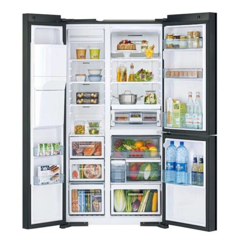 anh tu lanh 3 canh side by side 569 lit hitachi mx800gvgv0 gmg