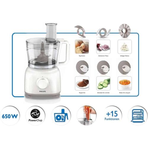 Máy xay đa năng Philips HR7627 6 Chức năng máy xay đa năng Philips HR7627