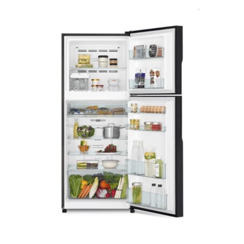 hinh anh tu lanh 2 canh inverter 339 lit hitachi fvx450pgv9 gbk