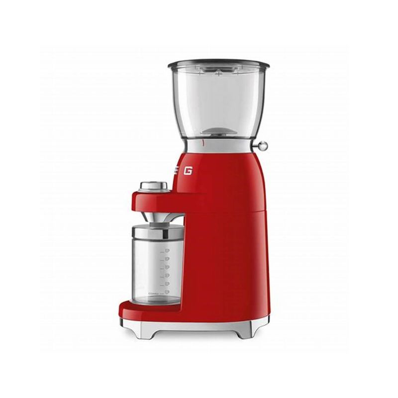 Hình ảnh máy xay cafe Smeg CGF01RDEU Hình ảnh máy xay cafe Smeg CGF01RDEU