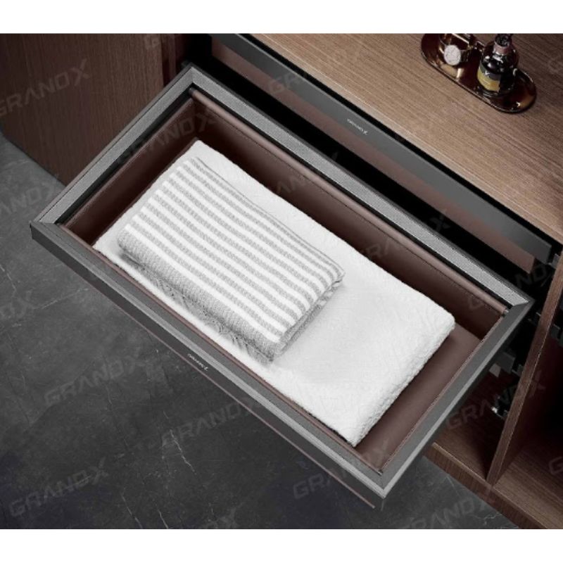 Ảnh ngăn kéo đựng quần áo bọc da cao cấp GrandX XM.80A Ảnh ngăn kéo đựng quần áo bọc da cao cấp GrandX XM.80A