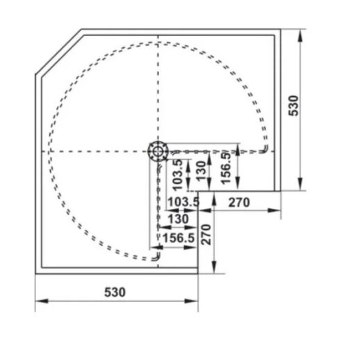bo ro goc xoay 270 do mezzo hafele 548 37 210 ma chrome 1