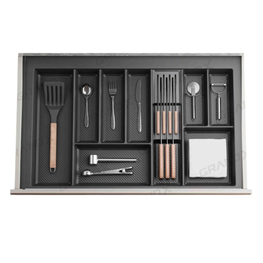 Khay chia thìa nĩa đa năng nhựa PP cao cấp Grandx XT.P600 Khay chia thìa nĩa đa năng nhựa PP cao cấp Grandx XT.P600