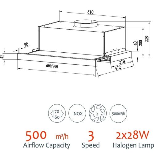 kich thuoc may hut mui am tu tomate tom 1151 60